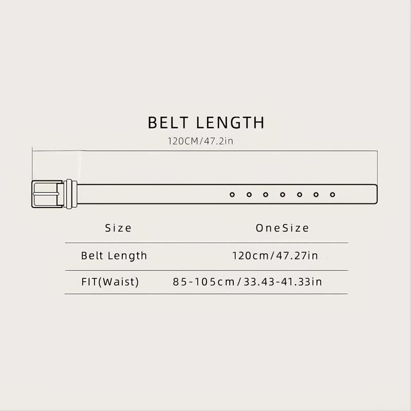 Forest Kingdom Animal Pattern Men's Casual PU Leather Belt