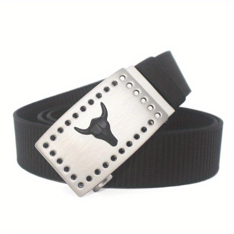 Nylon Canvas Belt Casual Men's Leather Belt Outdoor Sports
