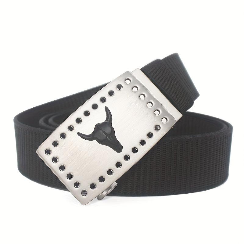 Nylon Canvas Belt Casual Men's Leather Belt Outdoor Sports