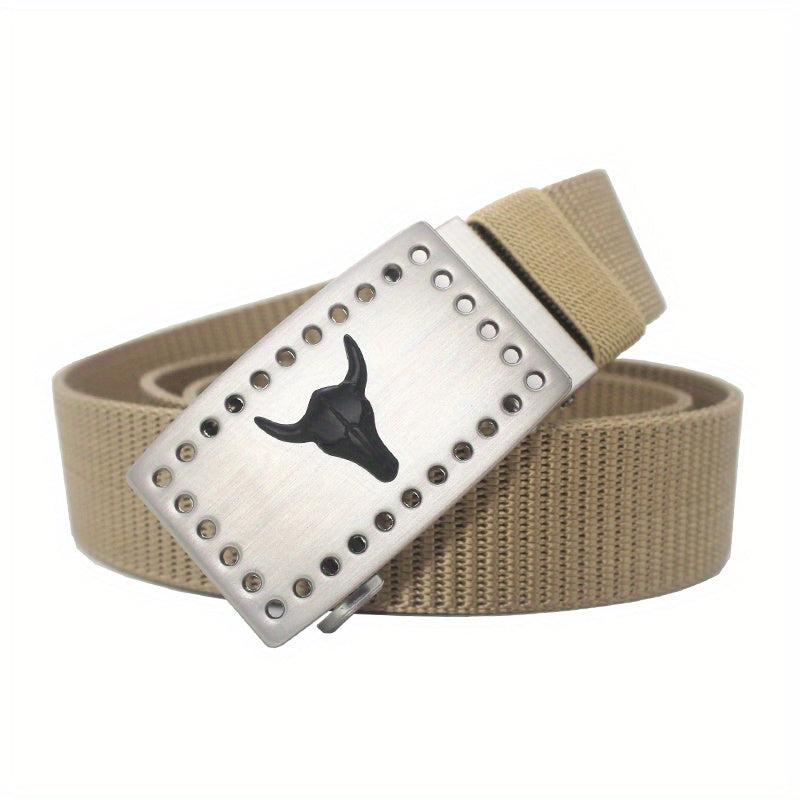 Nylon Canvas Belt Casual Men's Leather Belt Outdoor Sports