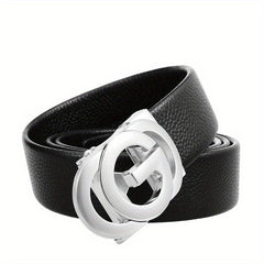 Men's Leather Business Casual Jeans Belt