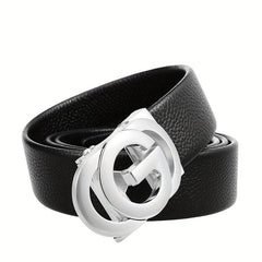 Men's Leather Business Casual Jeans Belt