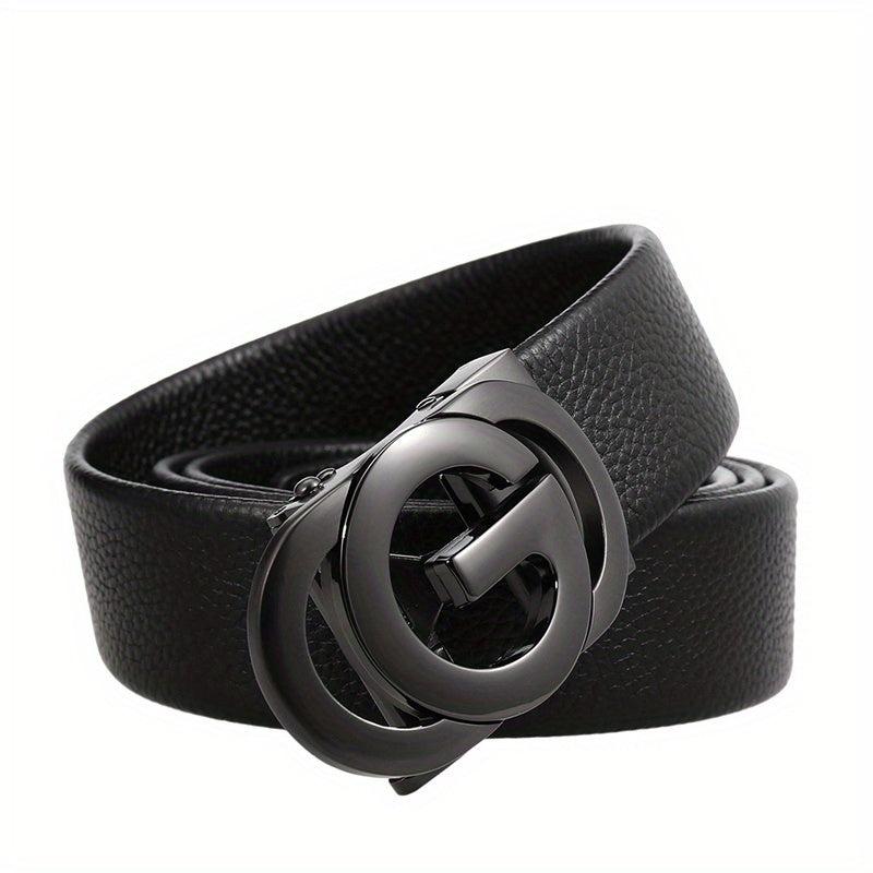Men's Leather Business Casual Jeans Belt