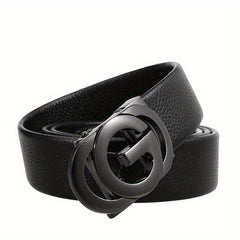 Men's Leather Business Casual Jeans Belt