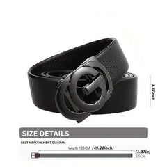 Men's Leather Business Casual Jeans Belt
