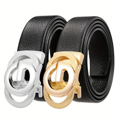 Men's Leather Business Casual Jeans Belt