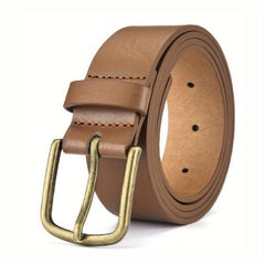 PU Needle Alloy Belt Casual Cowboy Belt Jeans Belt For Men