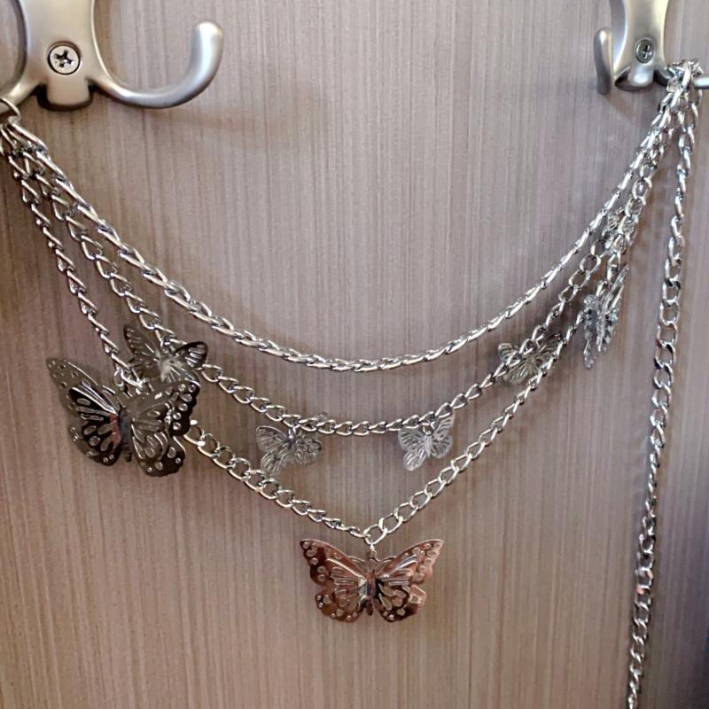 Butterfly Charm Tassel Chain for Pants Decoration