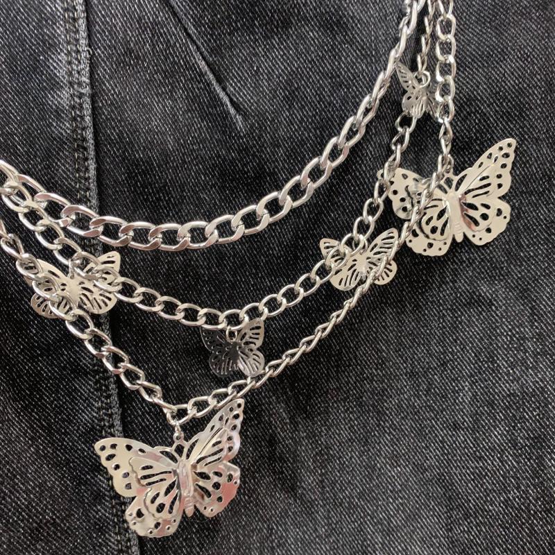 Butterfly Charm Tassel Chain for Pants Decoration