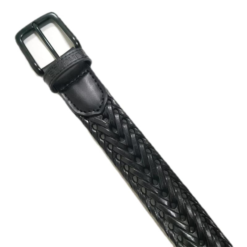 Men's Leather Buckle Belt for Outdoor Party