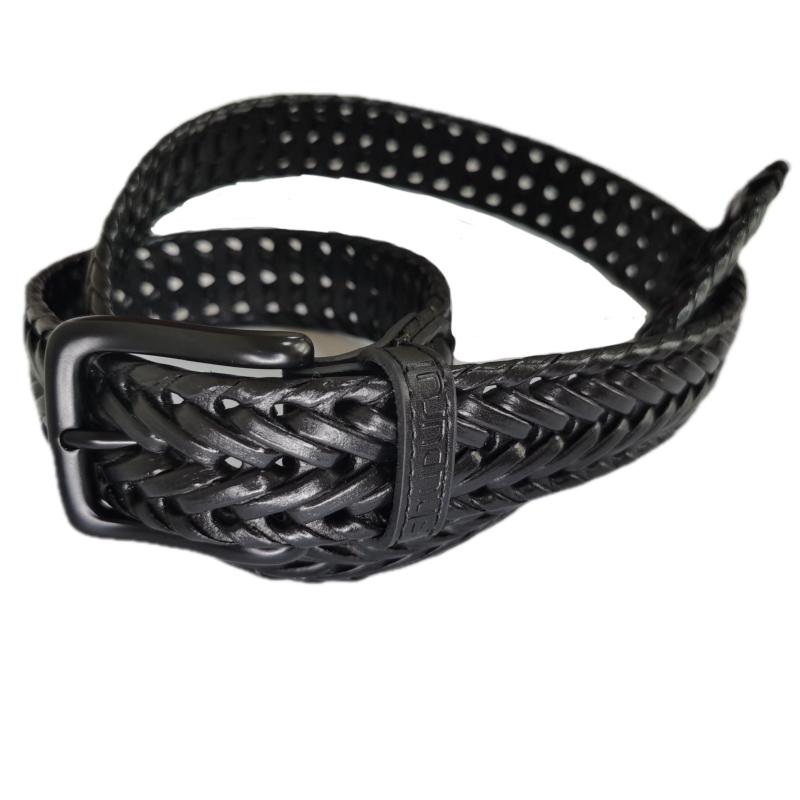 Men's Leather Buckle Belt for Outdoor Party