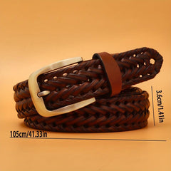 Classic Hollow Buckle Belt for Men - Denim Pants Jeans Casual Fashion