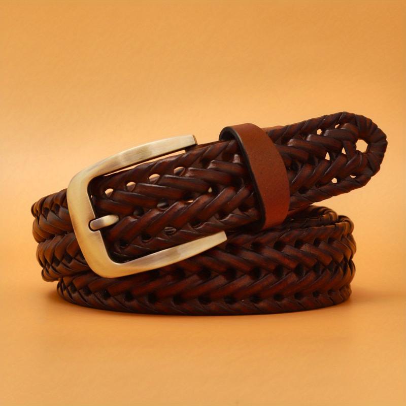 Classic Hollow Buckle Belt for Men - Denim Pants Jeans Casual Fashion