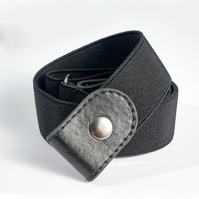 No Buckle Stretch Elastic Waist Belt for Jeans Pants