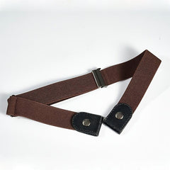 No Buckle Stretch Elastic Waist Belt for Jeans Pants