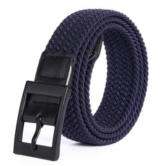 Japanese Buckle Pin Buckle Men's Woven Belt