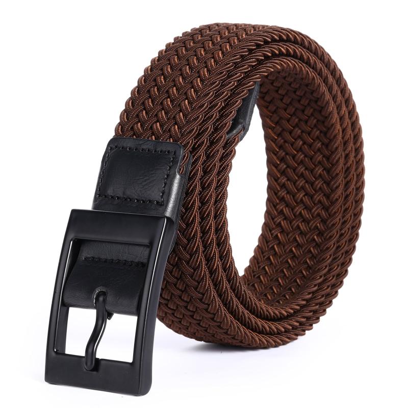Japanese Buckle Pin Buckle Men's Woven Belt