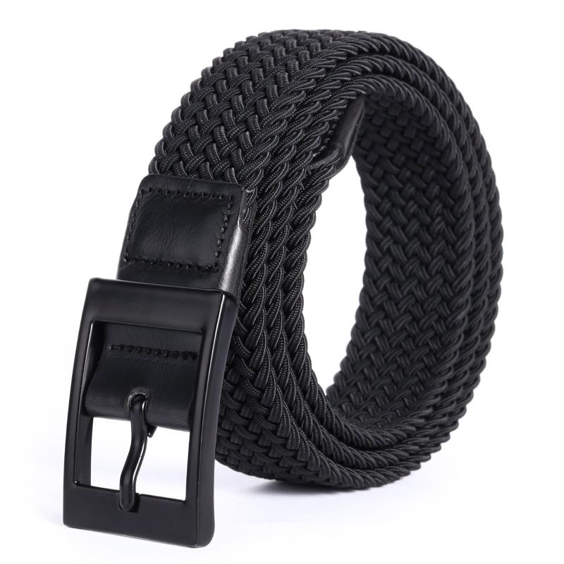 Japanese Buckle Pin Buckle Men's Woven Belt