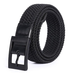 Japanese Buckle Pin Buckle Men's Woven Belt
