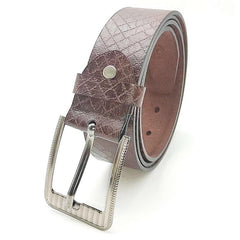 Men's Casual Leather Belt Square Buckle Christmas Gift