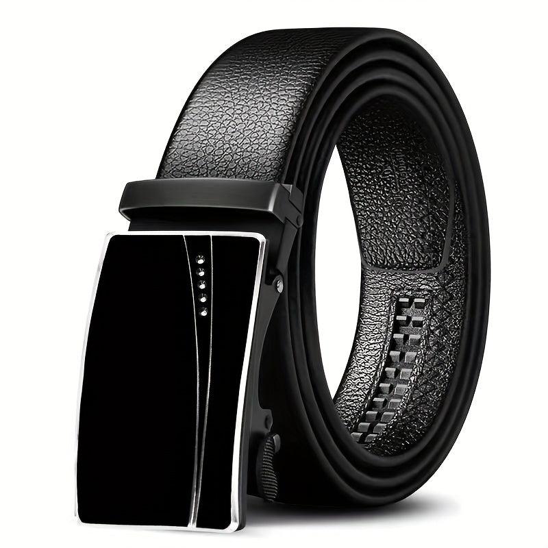 Men's Casual Belt with Automatic Buckle
