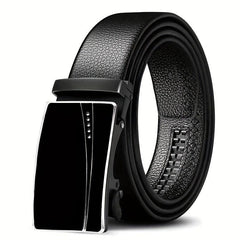 Men's Casual Belt with Automatic Buckle