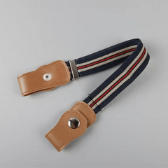 No Buckle Stretch Elastic Waist Belt For Jeans Pants