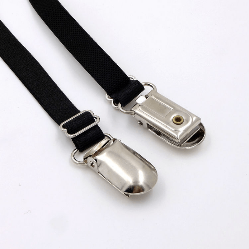 Men Shirt Stays Belt, Non-slip Clips, Keep Shirt Tucked