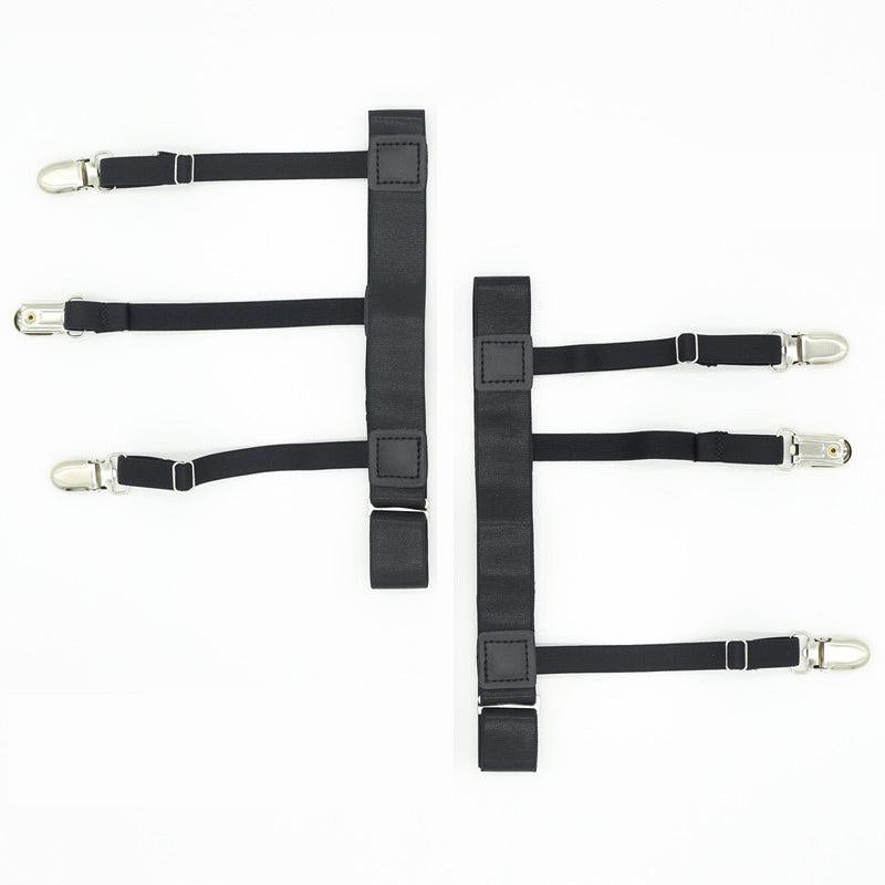 Men Shirt Stays Belt, Non-slip Clips, Keep Shirt Tucked