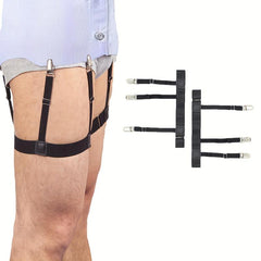 Men Shirt Stays Belt, Non-slip Clips, Keep Shirt Tucked