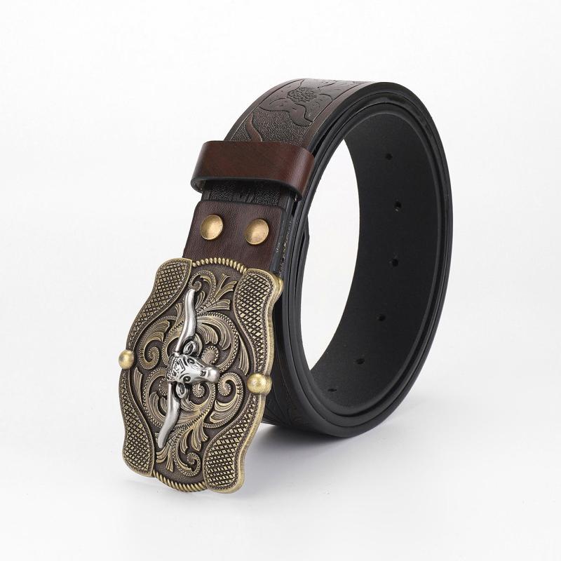 Men's Casual Belt PU Leather Belt