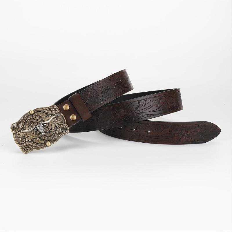 Men's Casual Belt PU Leather Belt