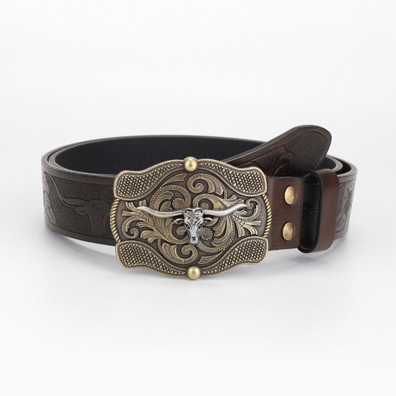 Men's Casual Belt PU Leather Belt