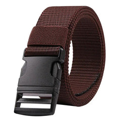 Men's Nylon Canvas Belt Military Tactical Outdoor Webbing Belt