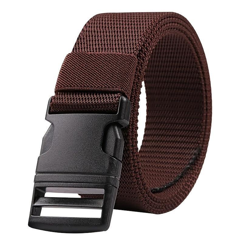 Men's Nylon Canvas Belt Military Tactical Outdoor Webbing Belt