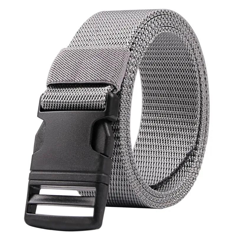 Men's Nylon Canvas Belt Military Tactical Outdoor Webbing Belt