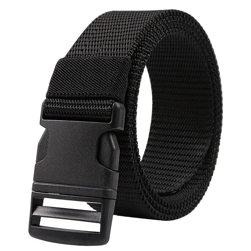 Men's Nylon Canvas Belt Military Tactical Outdoor Webbing Belt