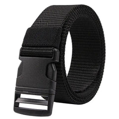 Men's Nylon Canvas Belt Military Tactical Outdoor Webbing Belt