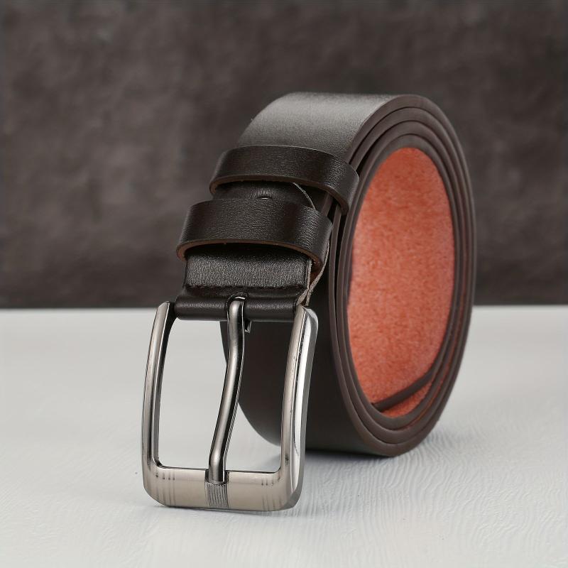 Men's Pin Buckle Leather Belt Casual Jeans Pants Waist Strap