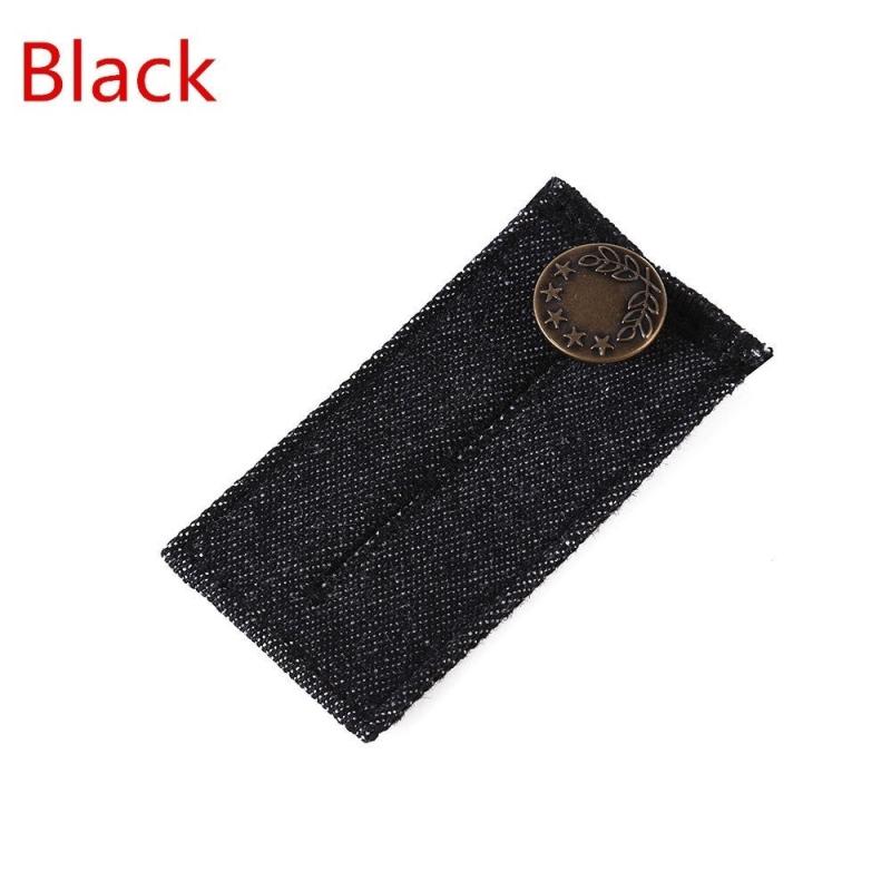 5pcs Elastic Waist Extender for Pants Jeans Trousers Waistband Expander