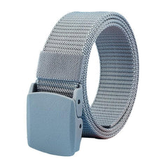 Men's Non Metal Non Magnetic Buckle Nylon Belt
