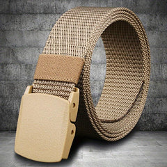 Men's Alloy Automatic Buckle PU Leather Business Casual Belt