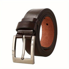 Men's Pin Buckle Leather Belt Casual Jeans Pants Waist Strap