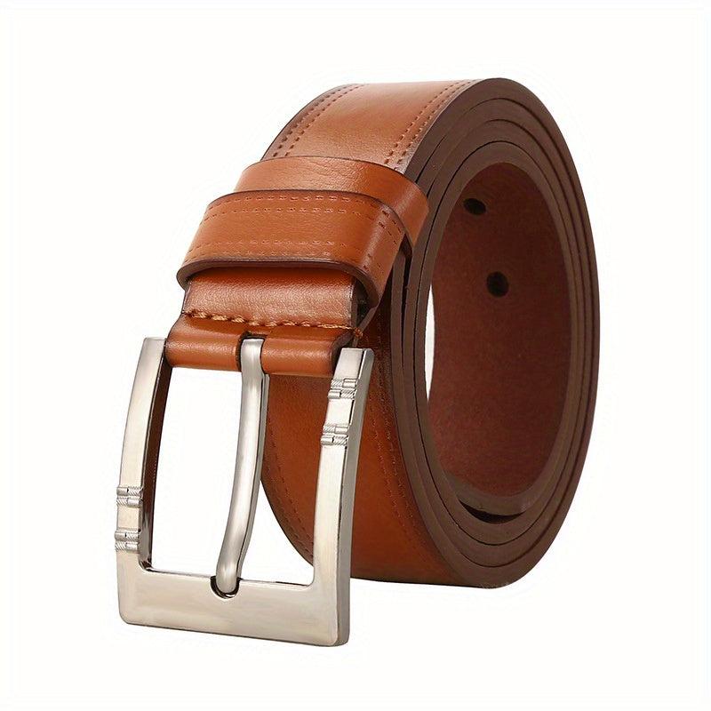 Men's Pin Buckle Leather Belt Casual Jeans Pants Waist Strap