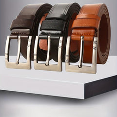 Men's Pin Buckle Leather Belt Casual Jeans Pants Waist Strap