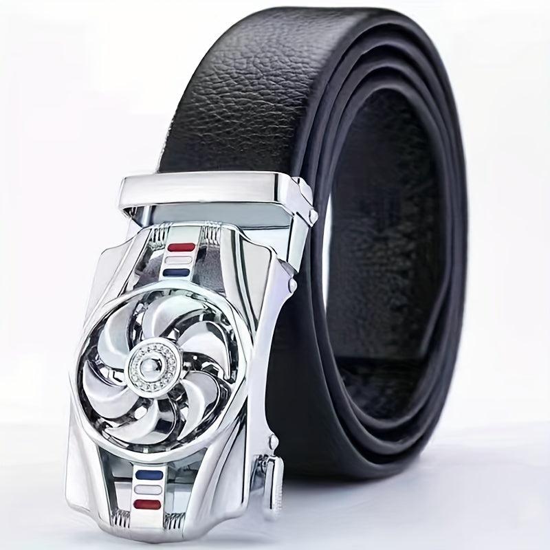 Rotary Sports Car Automatic Buckle Belt Business Casual Belt For Men