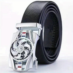 Rotary Sports Car Automatic Buckle Belt Business Casual Belt For Men
