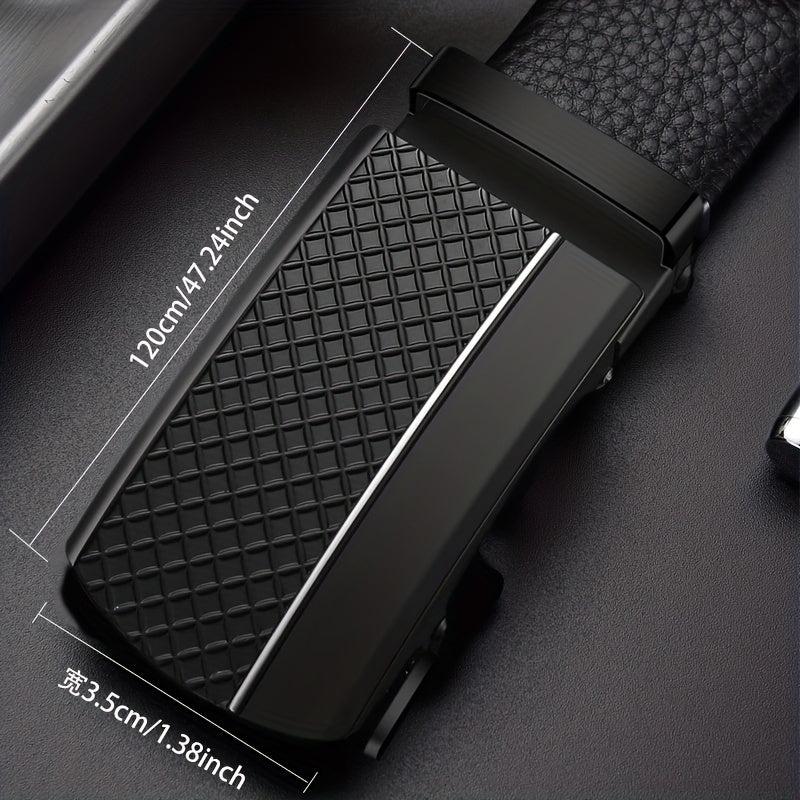 Men's PU Auto Buckle Belt Wedding Daily