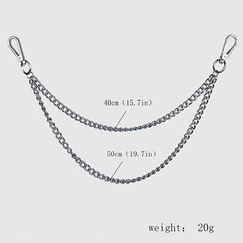Men's Pants Chain Punk Hip Hop Pants Chain Waist Chain