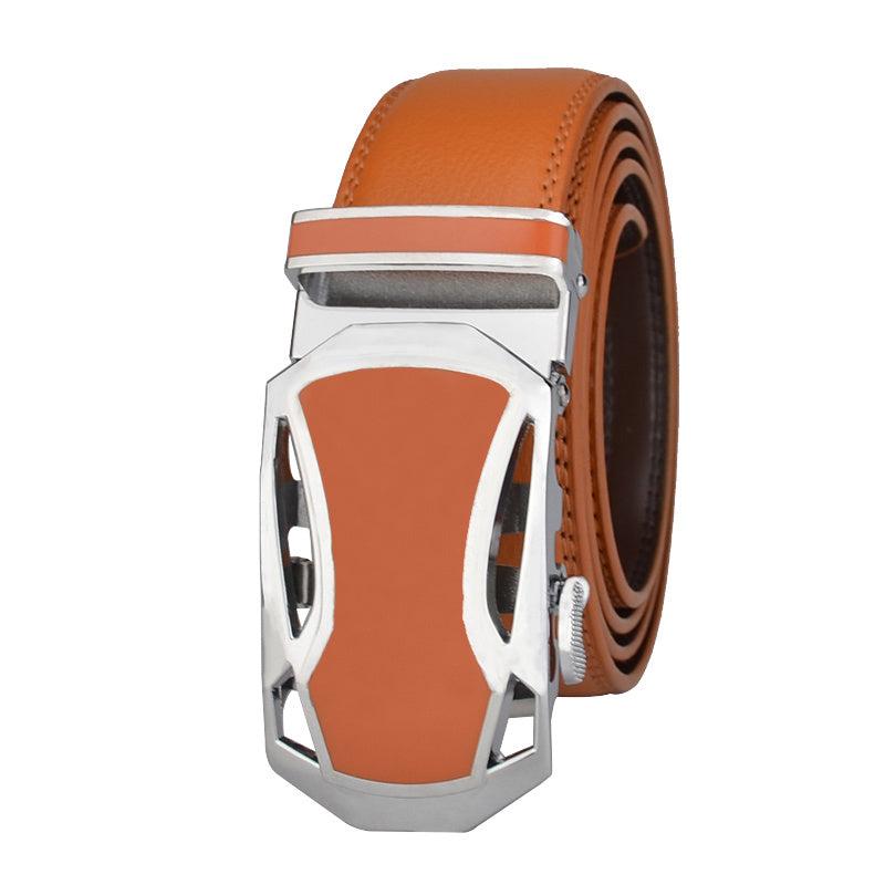 Sports Car Style Automatic Buckle Men's Business Casual Belt